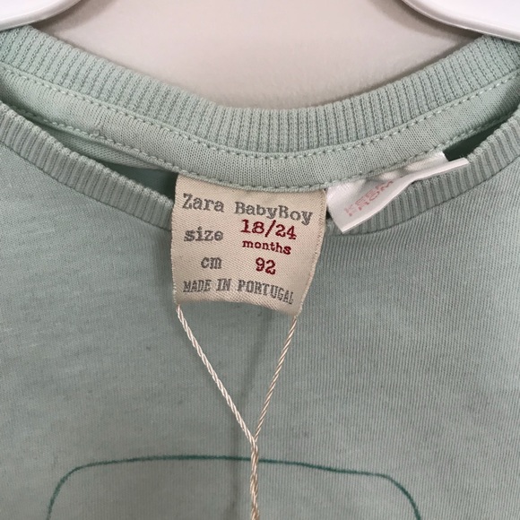 1 left! 12-18m NWT Zara “Indiana Boy” Tee - Picture 4 of 7